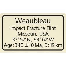 Weaubleau Impact Fracture Flint 