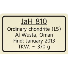 Jiddat al Harasis 810 / JaH 810