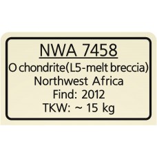 NWA 7458