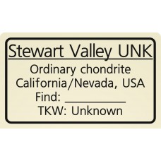Stewart Valley unclassified
